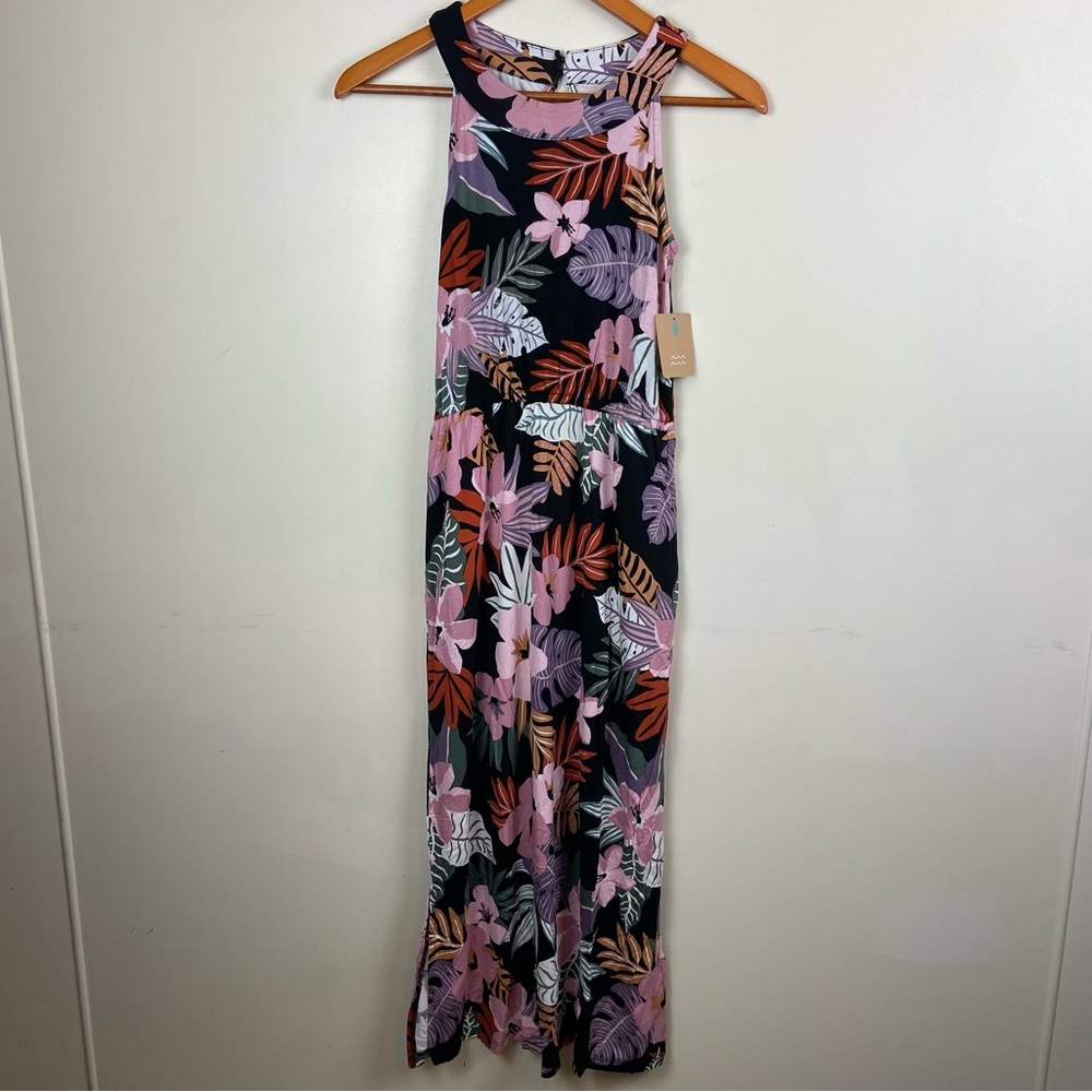 Stitch‎ Fix Kids Girls Tropical Floral Maxi Dress Large 12/14 NWT